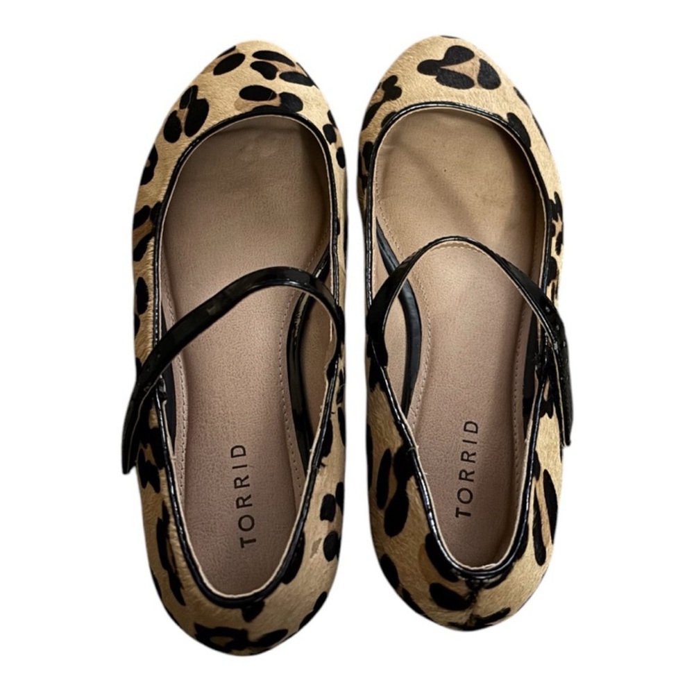 Torrid Women's Leopard Print Mary Jane Flats
